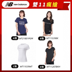 New Balance 女性短袖上衣