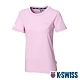 K-SWISS KS Logo Crew Neck Tee印花短袖T恤-女-粉紫 product thumbnail 1