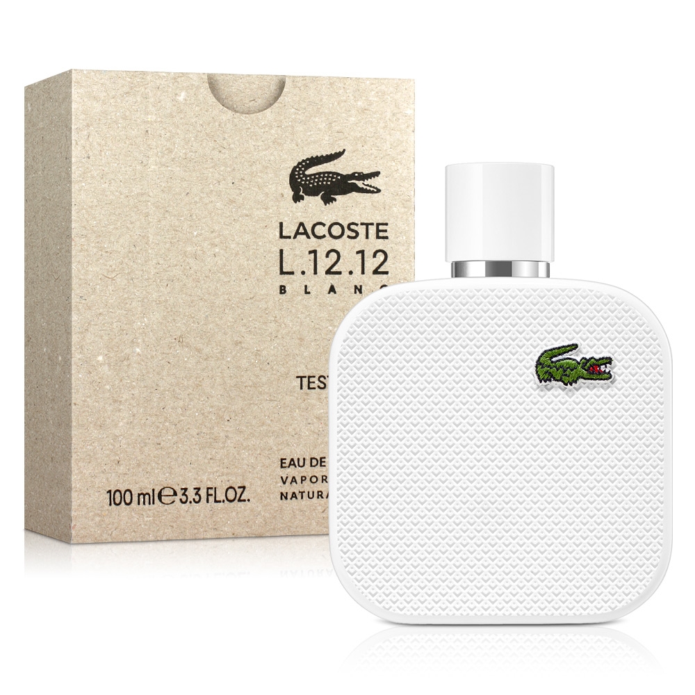 LACOSTE 經典純白男性淡香水100ml-Tester