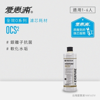 愛惠浦 EVERPURE OCS2活性碳濾芯(到府更換)