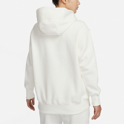 Nike As W Nsw Phnx Flc Os Po Hoodie 女款黑色口袋帽T 長袖DQ5861-010