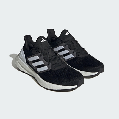 adidas 愛迪達 慢跑鞋 男鞋 女鞋 運動鞋 緩震 PUREBOOST 23 WIDE 黑白 IF4839(8369)