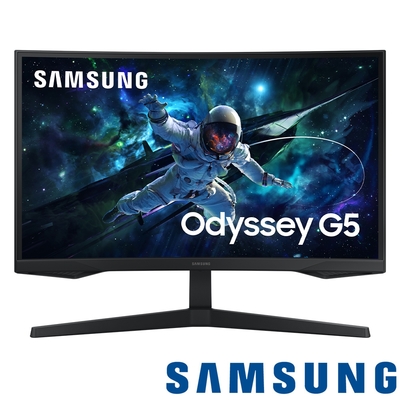 SAMSUNG S27CG552EC 27型 Odyssey G5 2K 165Hz曲面電競螢幕