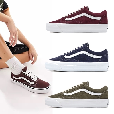 Vans 休閒鞋 Old Skool 36 男鞋 麂皮 鬆餅格紋 板鞋 單一價 VN000CNG4QU