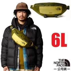 【The North Face】防潑水可調節腰帶休閒腰包6L.斜背包.側背包.隨身包袋_81EN-4P9 橄綠