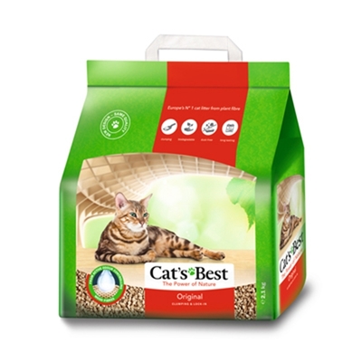 德國凱優Cat′s Best-經典凝結木屑砂(紅標凝結型) 4.3kg｜10L x 4入組