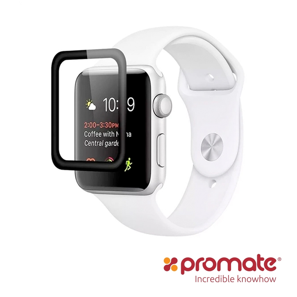 Pormate Apple Watch 40mm 滿版強化玻璃保護貼(Guardio)