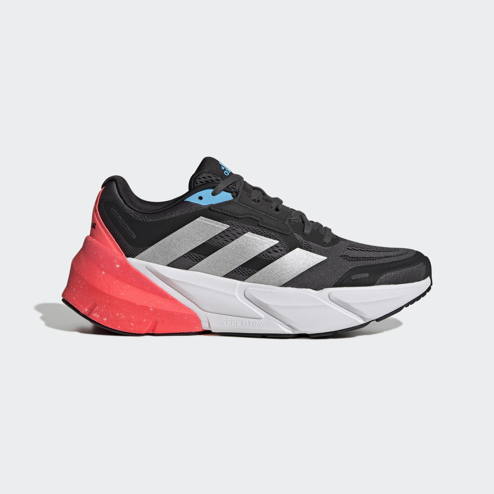 Adidas Adistar 1 M [H01165] 男 慢跑鞋 路跑 運動 馬拉松 支撐 緩震 穩定 舒適 深灰 銀