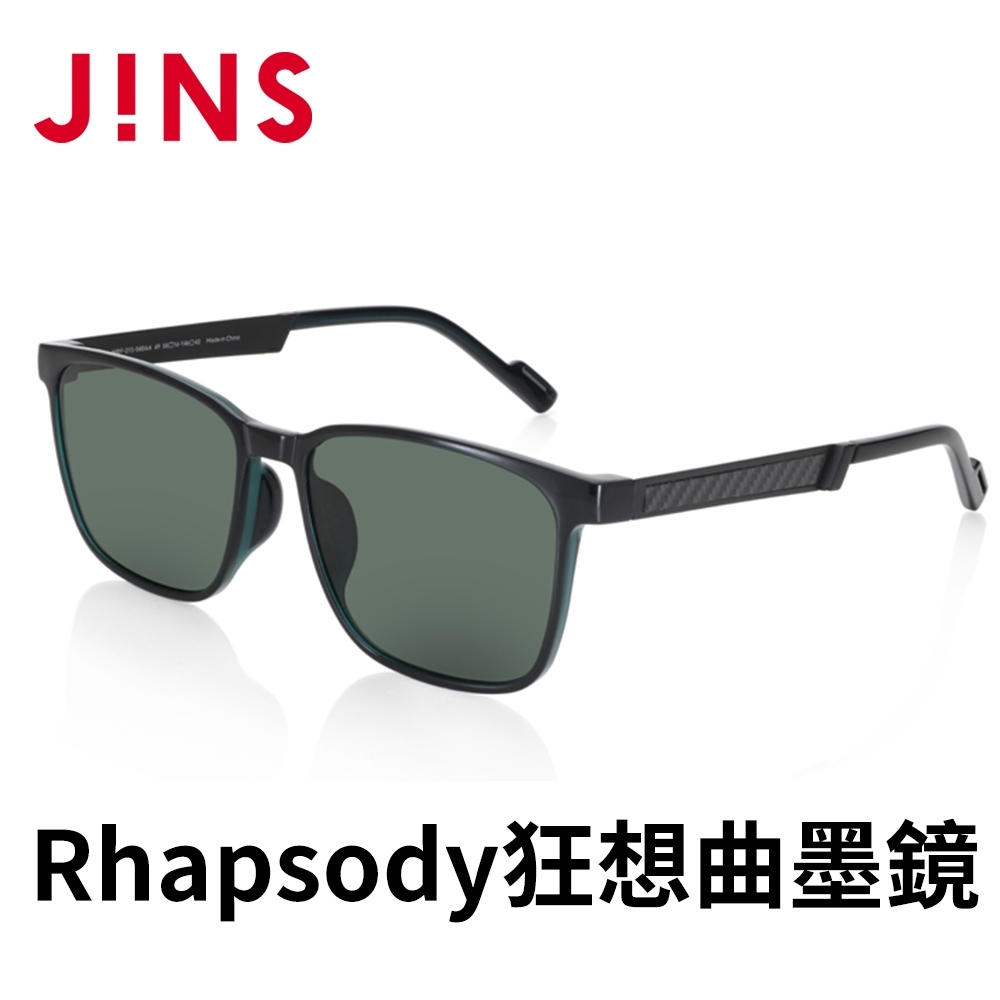 JINS Rhapsody 狂想曲BLACK ADVENTURE墨鏡(AMRF21S041)深藍綠