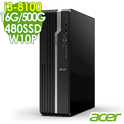 Acer VX4660G i3-8100 16G/500G+480SD/W10P