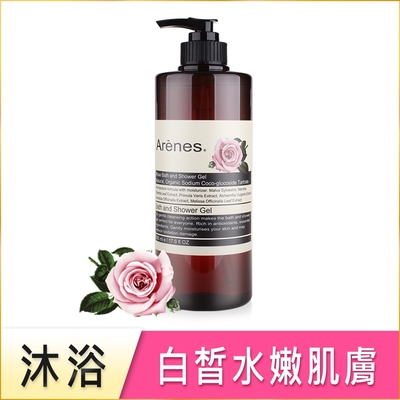 Arenes 玫瑰香氛植萃沐浴露500ml