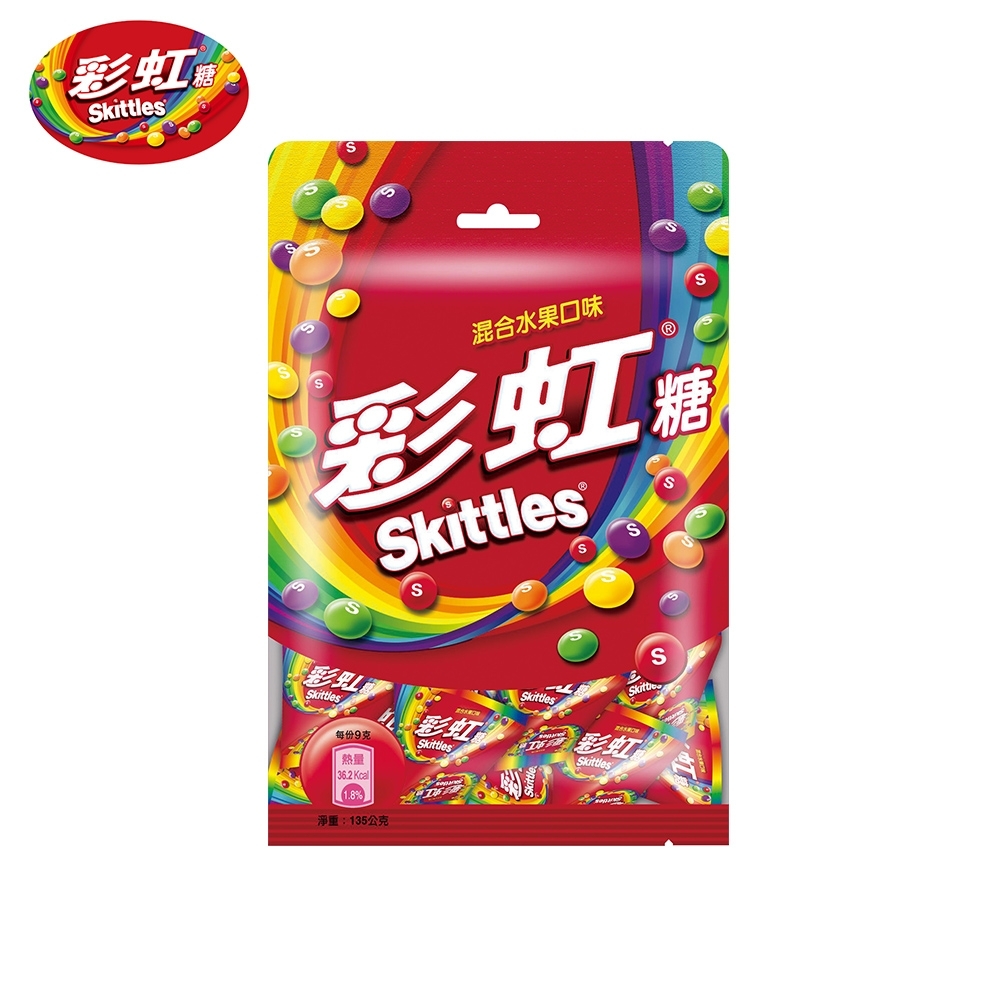 彩虹糖 混合水果口味量販包(135g)