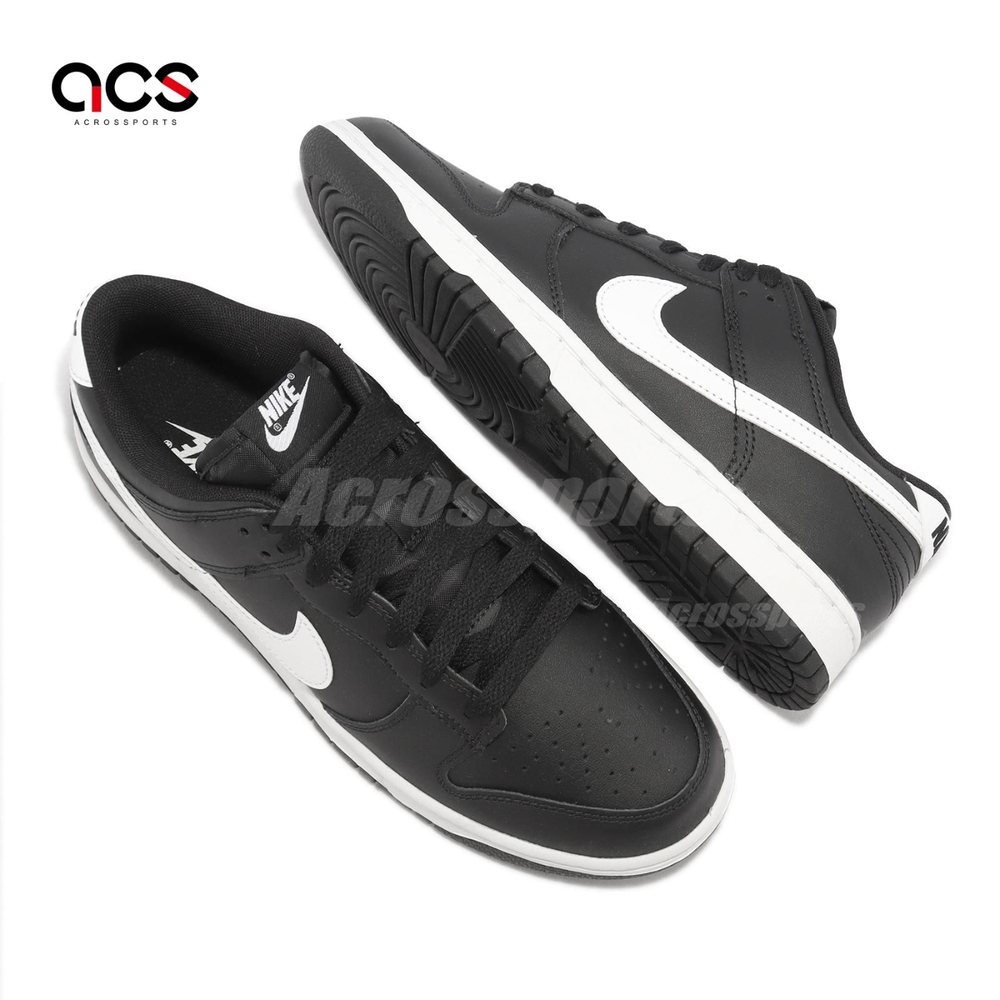 Nike Dunk Low Retro Black Panda 反轉熊貓黑底白勾男鞋休閒鞋DV0831