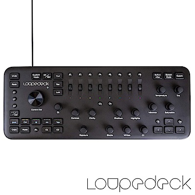 Loupedeck+ Lightroom 影像編輯專用鍵盤 Loupedeck PLUS