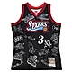 M&N G2二代 World Tour Swingman 復古球衣 76人 97-98 #3 Allen Iverson-SMJYDX21038-P76BLCK product thumbnail 1