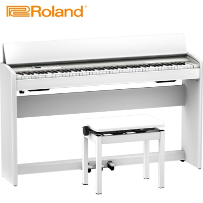 ROLAND F701 WH 88鍵數位電鋼琴 典雅白色款