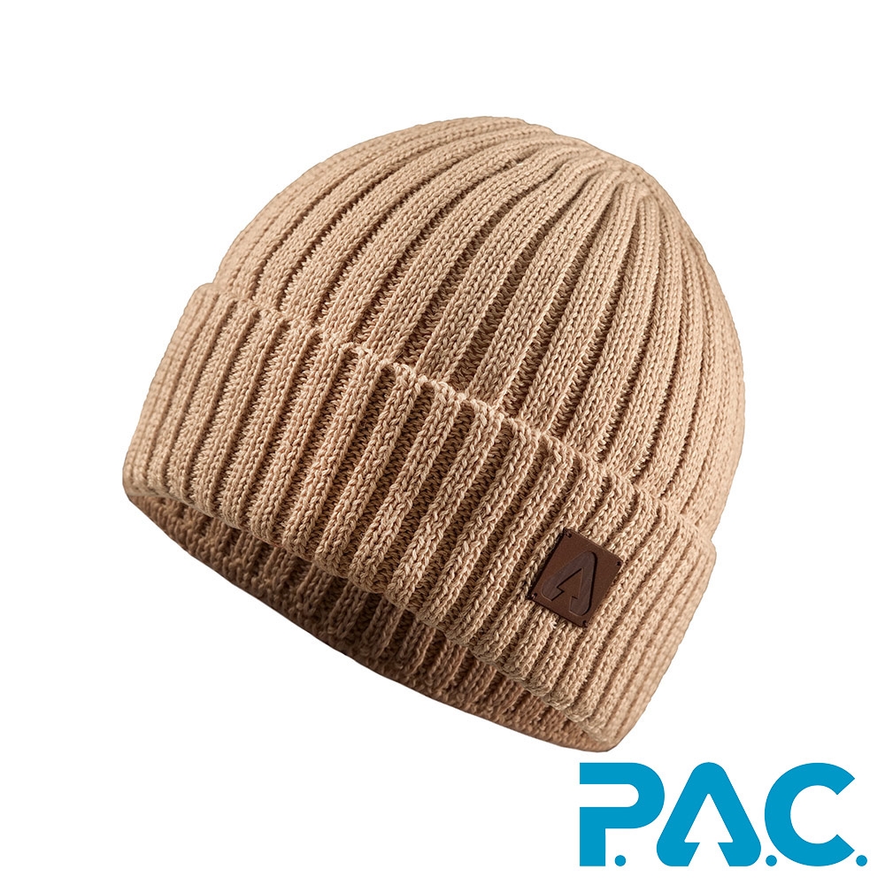 【PAC德國】ADOSA羊毛帽PAC20101015沙色/輕盈保暖透氣/針織帽