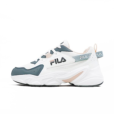 Fila Hidden Tape 7 [5-J944X-116] 女 休閒鞋 復古 慢跑 舒適 緩震 日常 穿搭 白藍