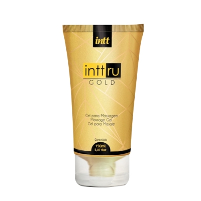 巴西Intt Ru Gold 香氛按摩SPA凝膠 150ml-金