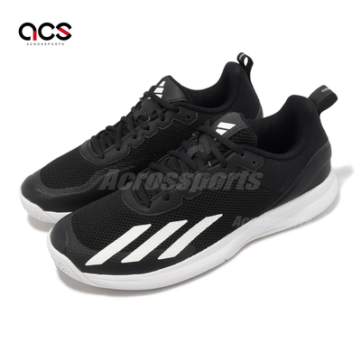 adidas 網球鞋 Courtflash Speed 男鞋 黑 白 穩定 支撐 運動鞋 愛迪達 IG9537