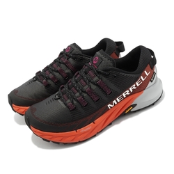 Merrell 戶外鞋 Agility Peak 4 GTX 黑 橘 女鞋 越野 登山鞋 防水 郊山 ML067404