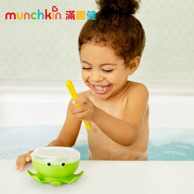 munchkin滿趣健-章魚手鼓洗澡玩具