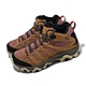 Merrell 戶外鞋 Moab 3 Mid GTX 女鞋 棕 紅 防水 中筒 越野 郊山 登山 Vibram ML037498 product thumbnail 1