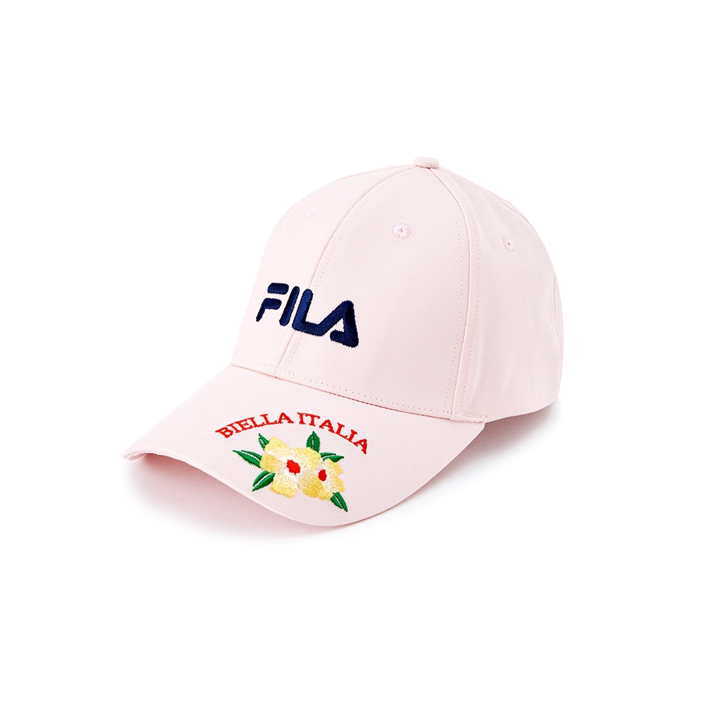 FILA 時尚LOGO帽-粉色 HTX-1201-PK