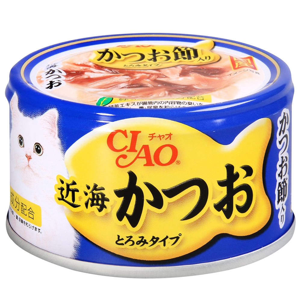 CIAO 近海鰹魚罐94號-柴魚片(80g)
