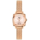 TISSOT 天梭 官方授權 LOVELY SQUARE 動人心弦米蘭帶女錶 母親節禮物-20mm T0581093345600 product thumbnail 2