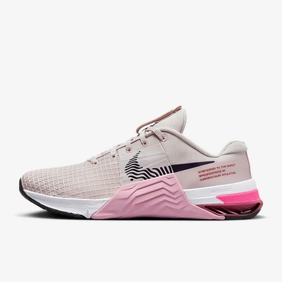 NIKE W NIKE METCON 8女運動訓練鞋-粉-DO9327600