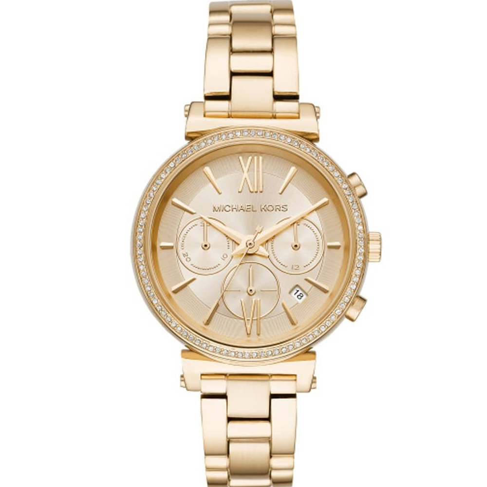 Michael Kors  MK 維納斯計時腕錶(MK6559)金色