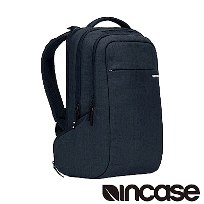 INCASE ICON Backpack 15吋 雙層筆電後背包 (亞麻深藍)