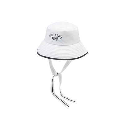 FILA 時尚筒帽-白色 HTY-1604-WT