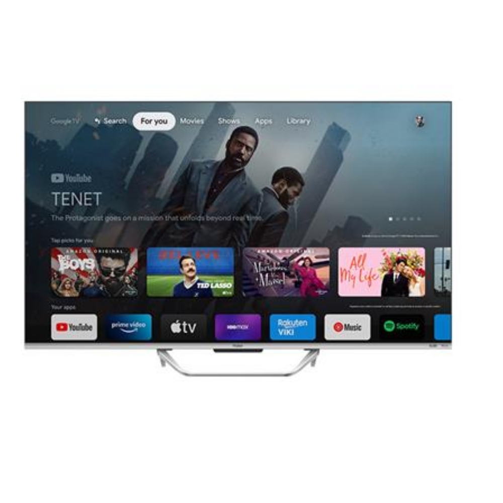 (無安裝)海爾55吋GOOGLE TV 4K QLED顯示器H55S800UX2