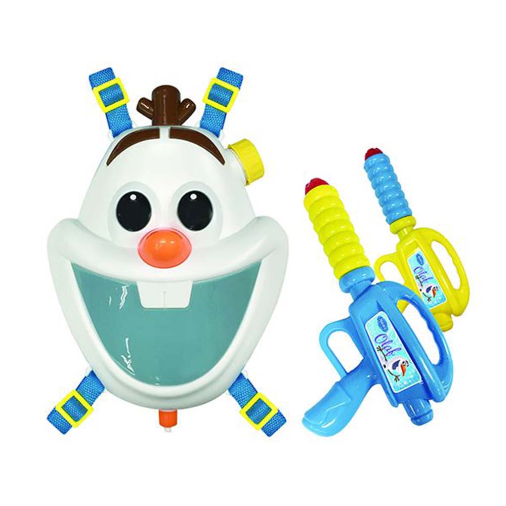 (夏日戲水) 雪寶背包水槍玩具