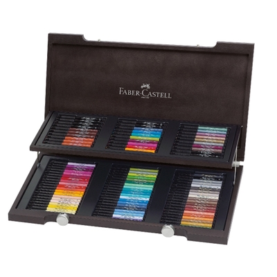 【Faber-Castell】輝柏 PITT藝術筆90入典藏木盒 / 盒 167400