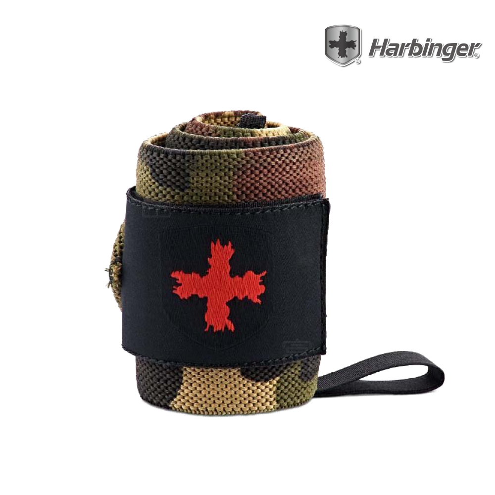 【Harbinger】#22121 迷彩 重訓護腕帶 RED LINE WRIST WRAPS