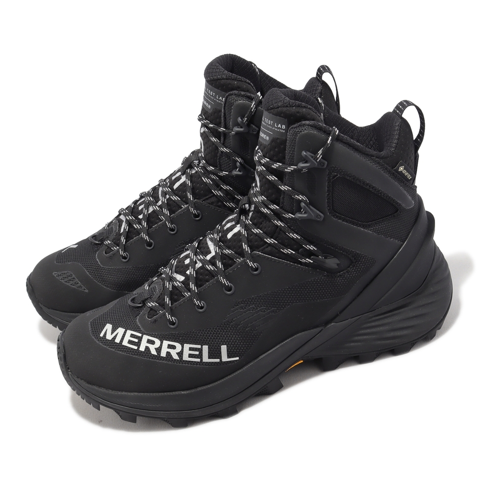 Merrell 戶外鞋 MTL Thermo Rogue 4 Mid GTX 男鞋 黑 防水 保暖 高筒 抓地 越野 ML037187