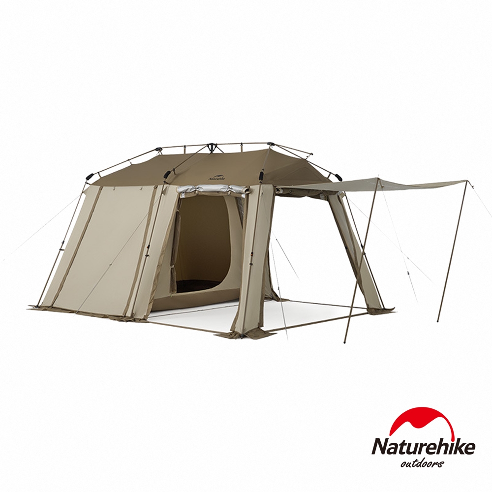 Naturehike 升級款Village13 一室一廳屋脊自動帳篷3-4人 ZP12003