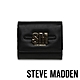 STEVE MADDEN-BZURIE 金飾皮革短夾-黑色 product thumbnail 1