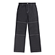 Converse Denim Cargo Pant 女款 深藍色 牛仔 寬褲 拼接 長褲 10026358-A01 product thumbnail 1