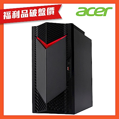 (福利品)Acer 宏碁 N50-650 13代10核雙碟獨顯 電競桌上