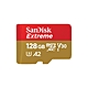 SanDisk Extreme microSDXC UHS-I(V30)(A2) 128GB 記憶卡(公司貨) product thumbnail 1