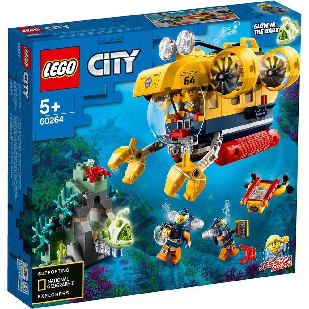 樂高LEGO 城市系列 - LT60264 海洋探索潛水艇