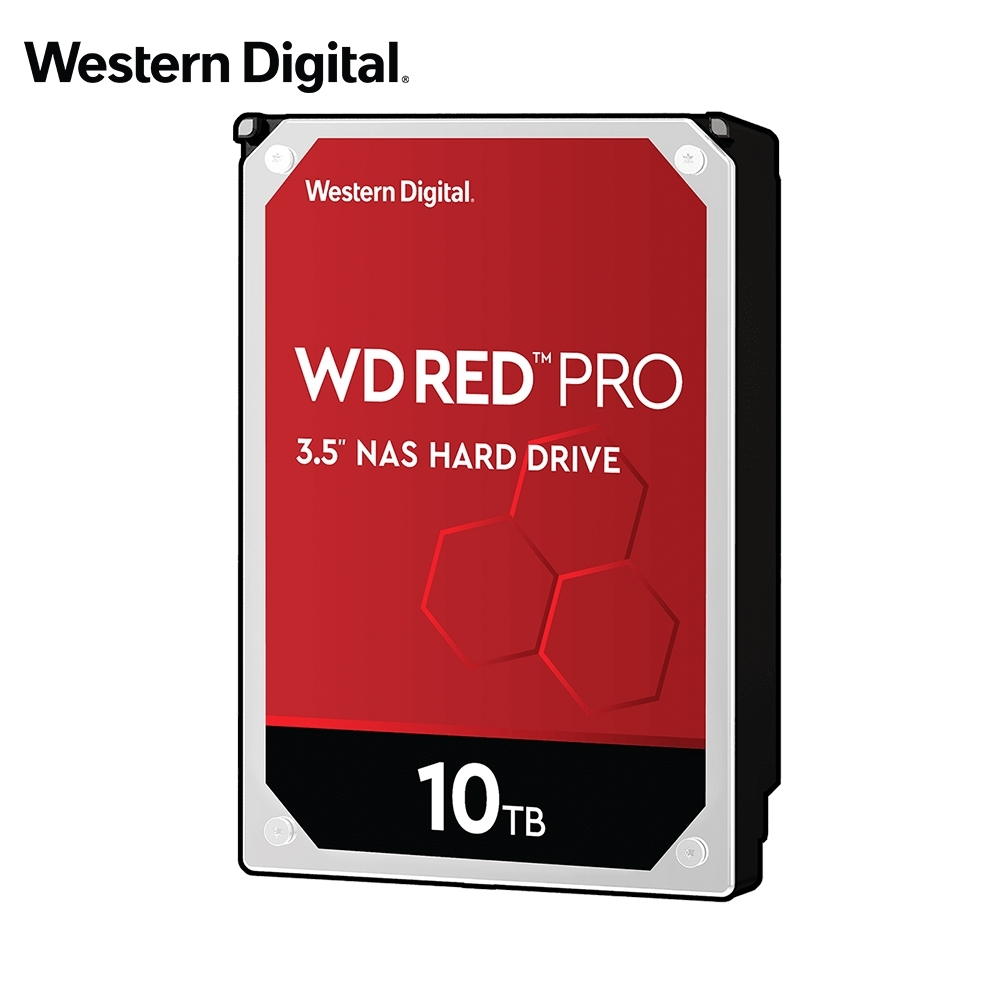 WD102KFBX 旗艦紅標 10TB 3.5吋NAS硬碟