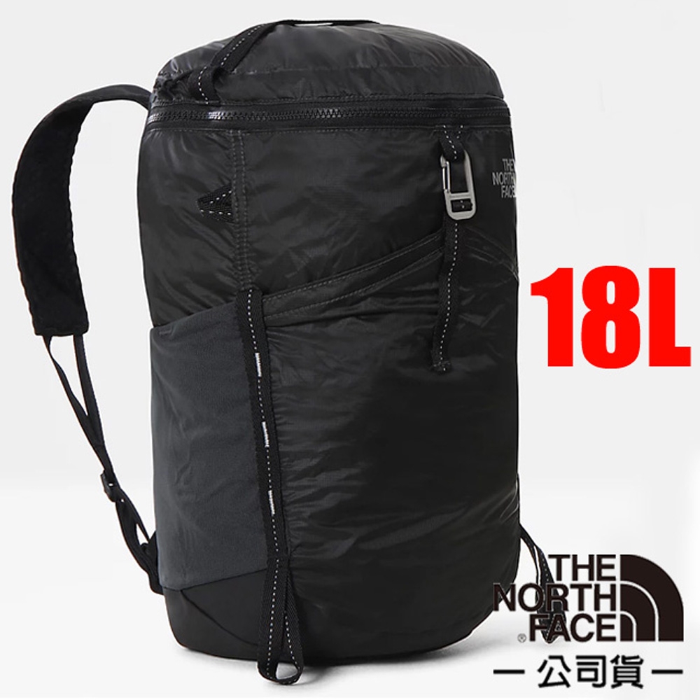 The North Face 新款FlyWeight 輕量多功能耐磨後背包18L_瀝青灰