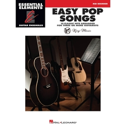 【凱翊︱HL】簡單流行歌曲：15首熱門歌曲吉他三重奏樂譜Easy Pop Songs : 15 Classic Hits Arranged for Three or More Guitarists
