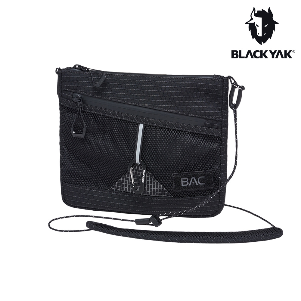 BLACK YAK LODGE隨身側背包黑色 斜背包 側背包 手機包 攻頂包 休閒包 男女適用 BYBB2NBD0195-F