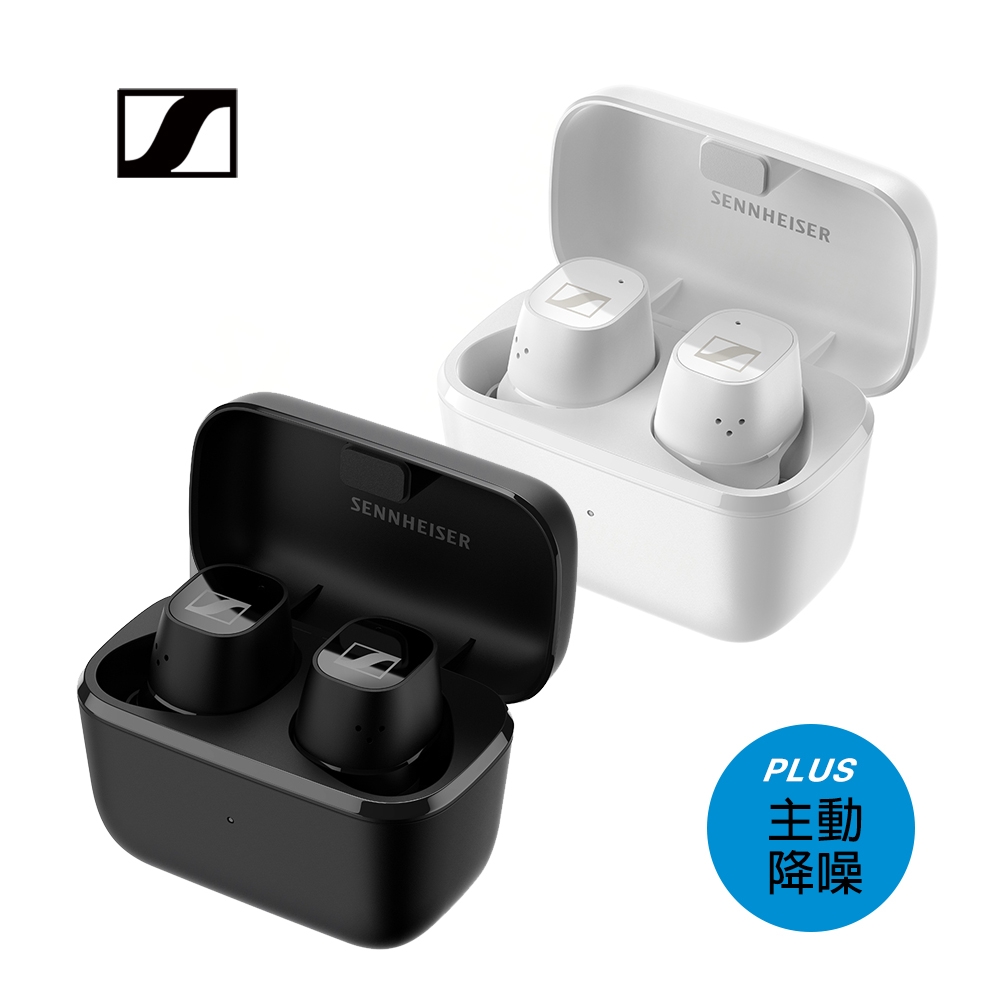 Sennheiser 森海塞爾 CX Plus True Wireless 降噪藍牙耳機-黑色